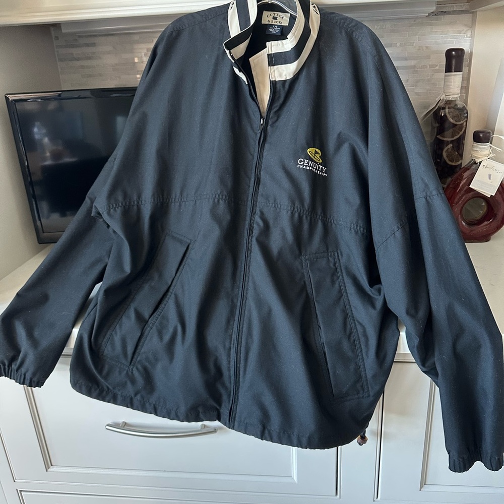 Black Windbreaker for Men
